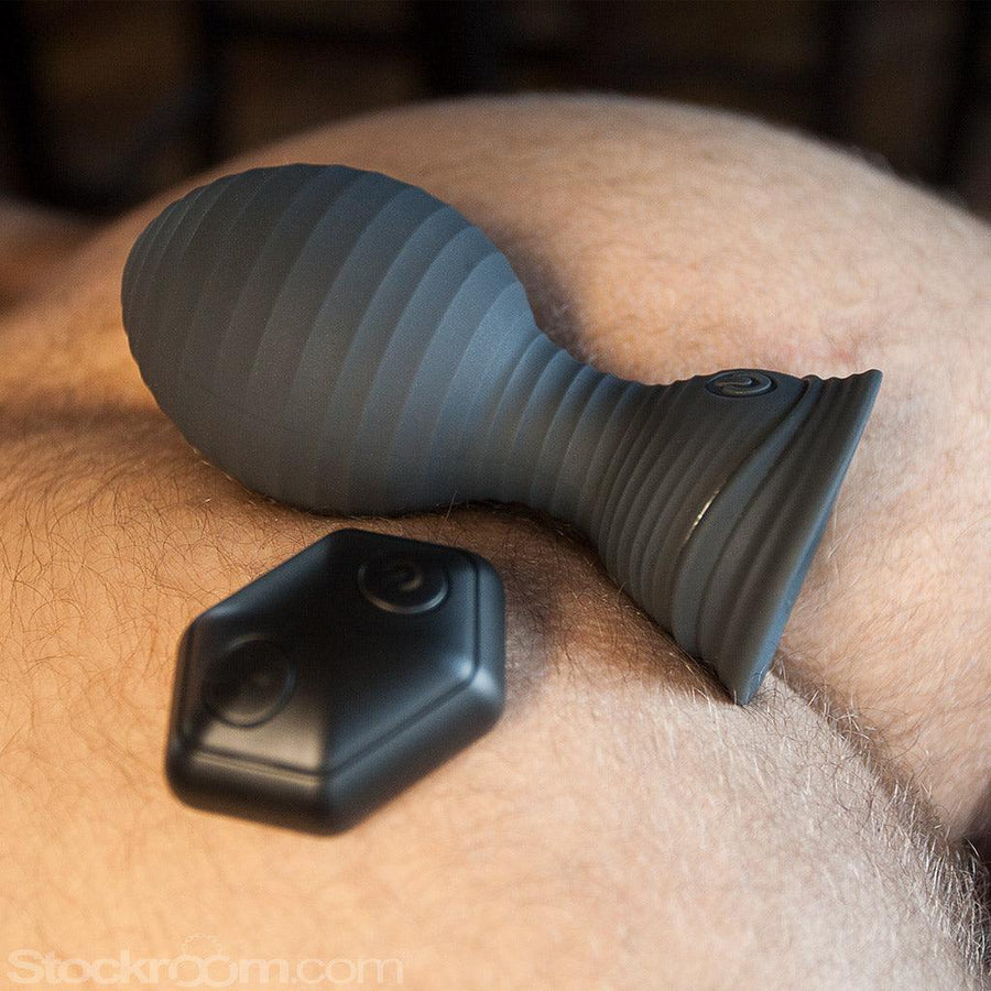 VIP Vibrating Inflatable Remote Control Butt Plu