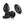 Load image into Gallery viewer, Charms Vibrating Metal Butt Plug Black Medium
