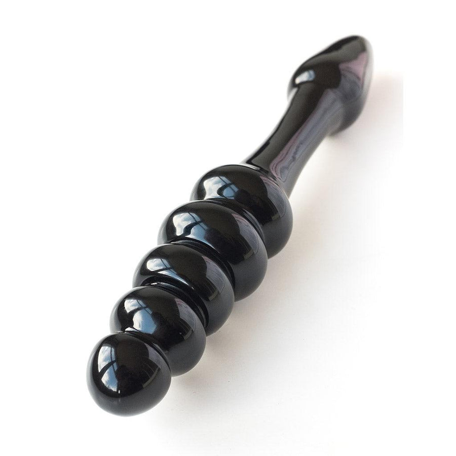 Black Arrow Glass Dildo-The Stockroom