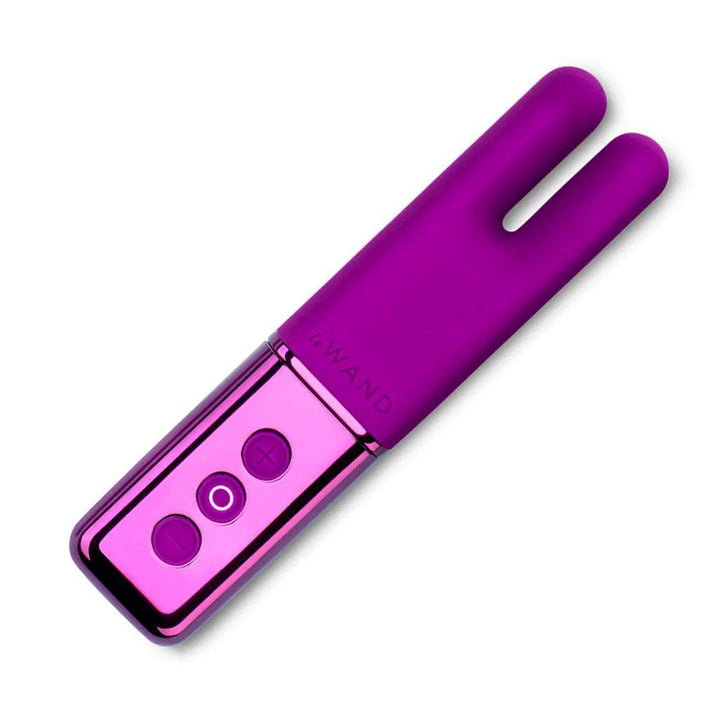 Le Wand Chrome Deux Bullet Vibrator, Dark Cherry - STOCKROOM