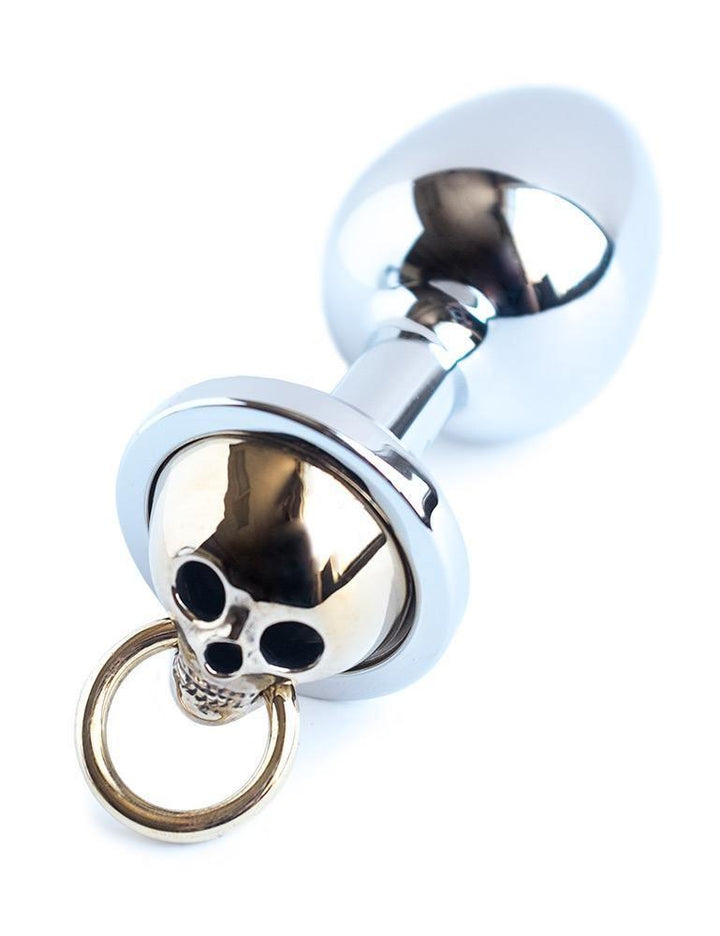 Skull Face Stainless Steel Butt Plug-The Stockroom
